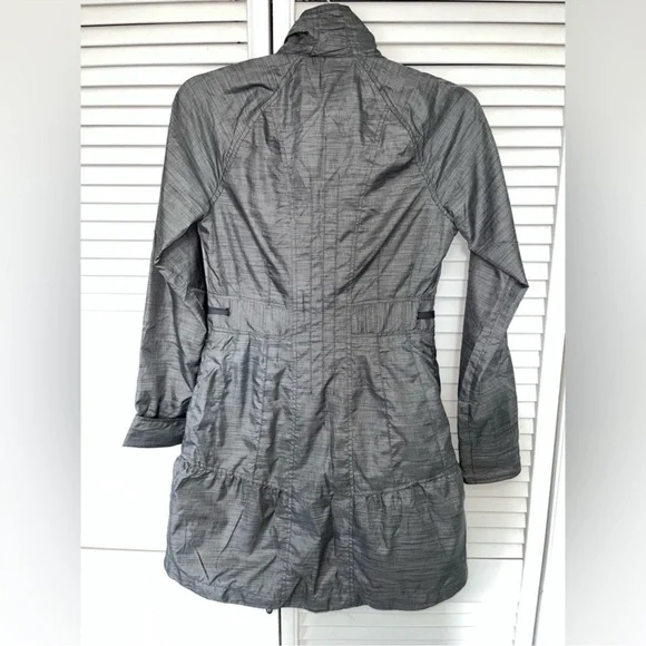 Athleta City Chic Water Resistant Windbreaker Rain Jacket‎ Medium. Lightweight. - Picture 2 of 9